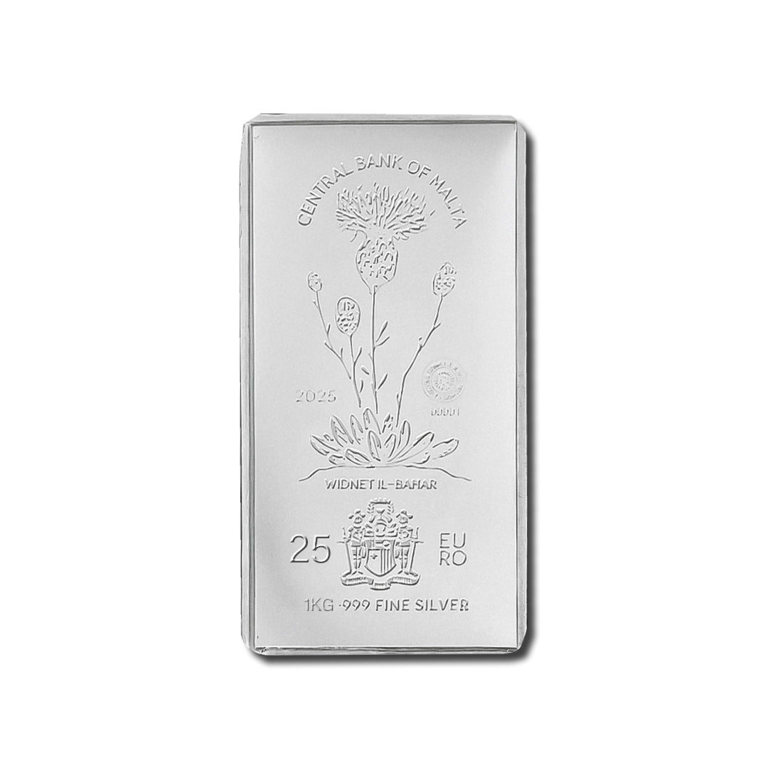 Lingot d'argent 1000g Sans TVA - SEMPSA - GoldUnion