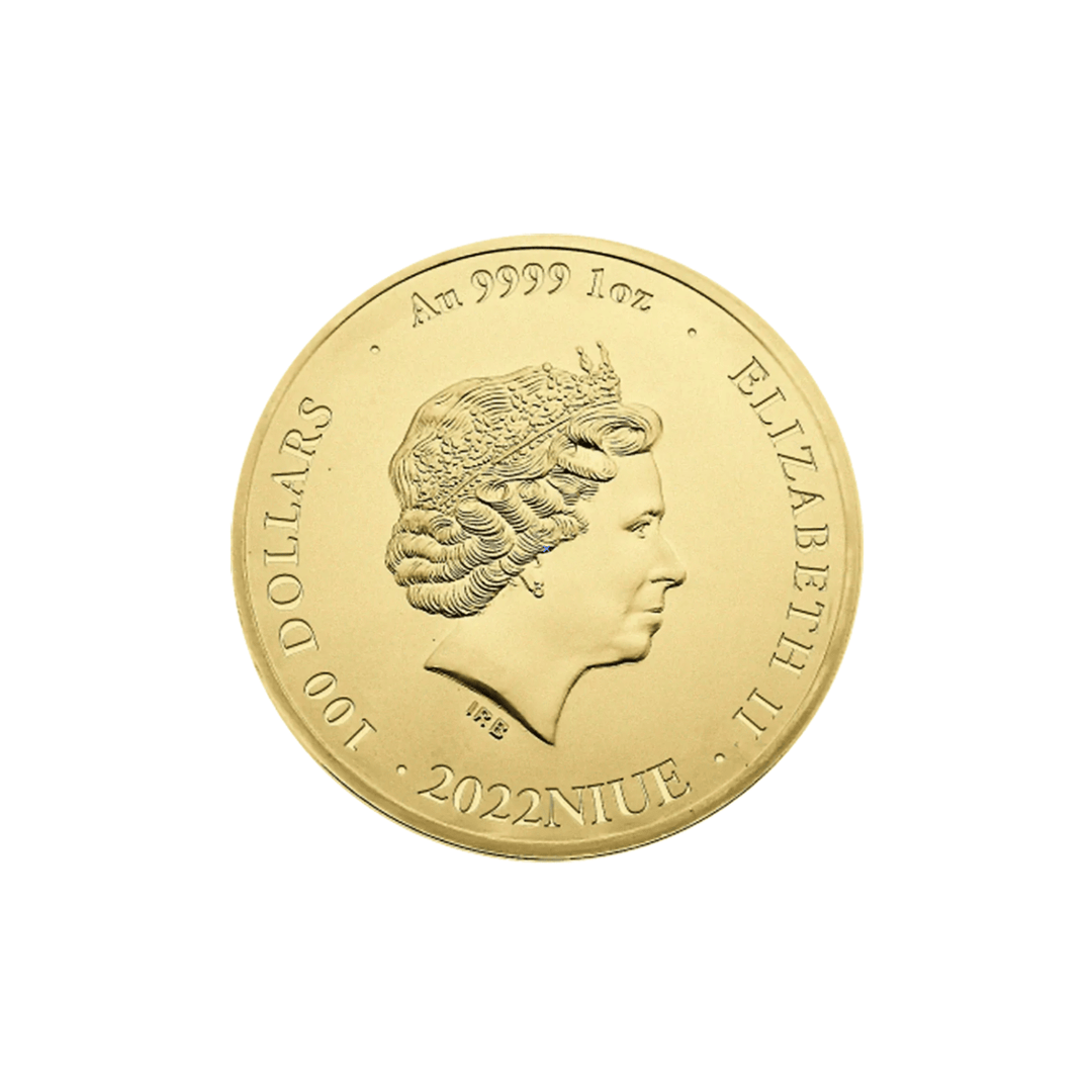 Pièce Bitcoin 1 Once Or - GoldUnion