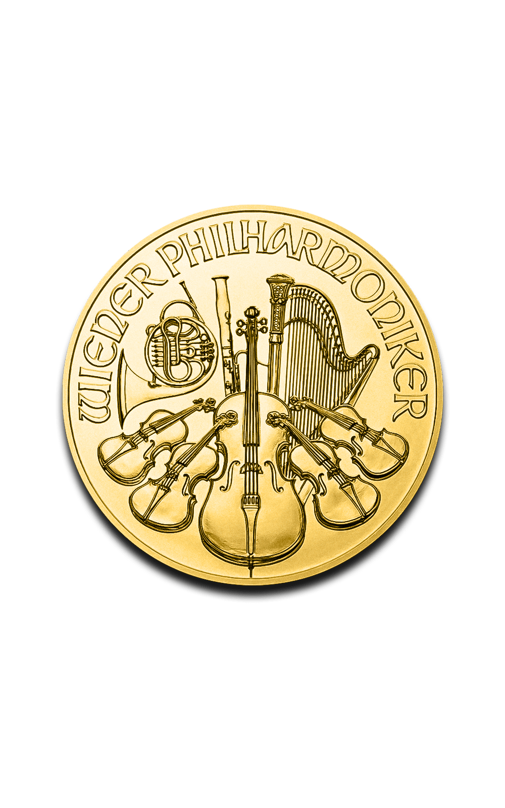 Pièce Philharmonique 1/2 Once Or - GoldUnion
