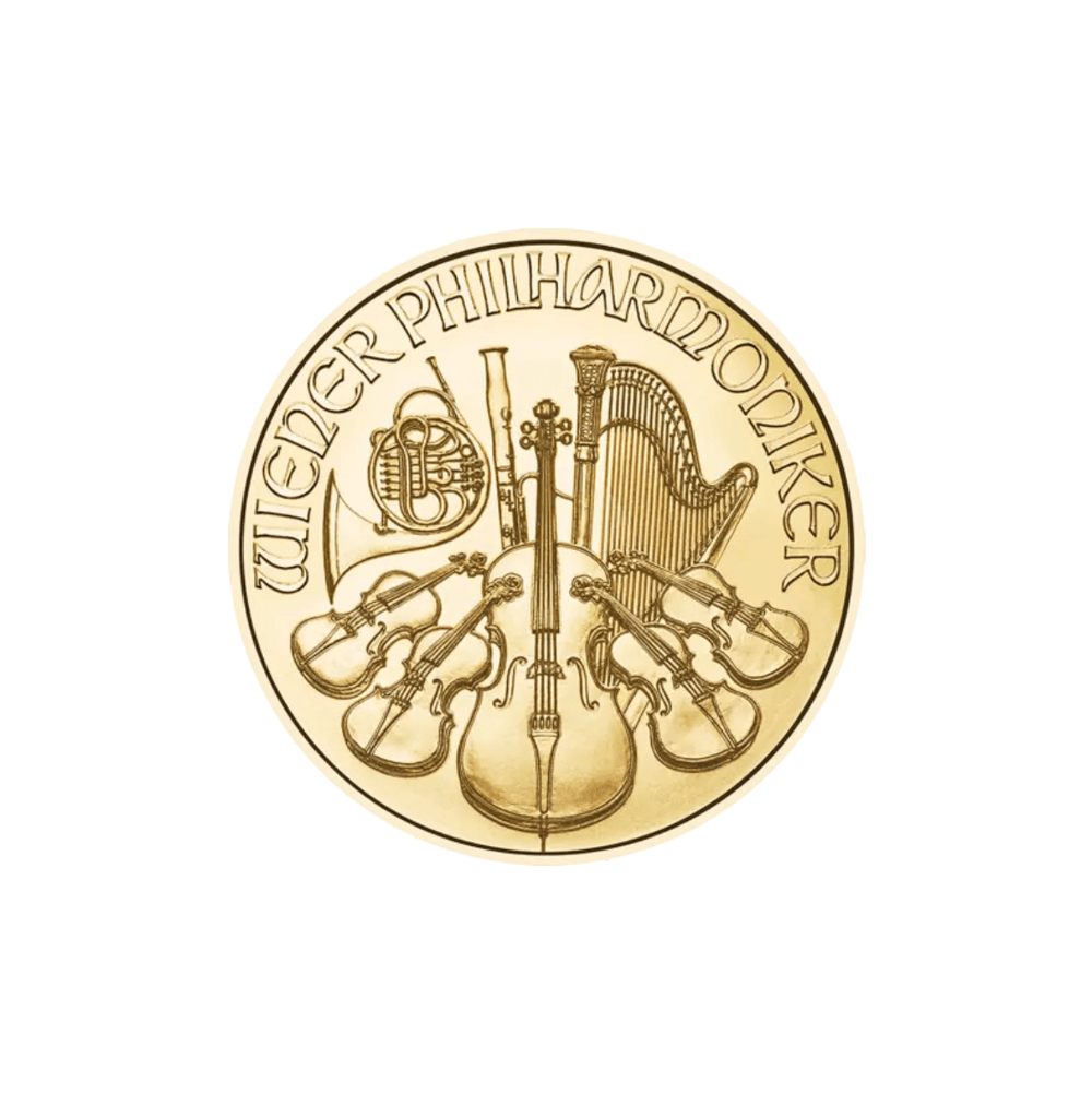 Pièce Philharmonique 1/4 Once Or - GoldUnion
