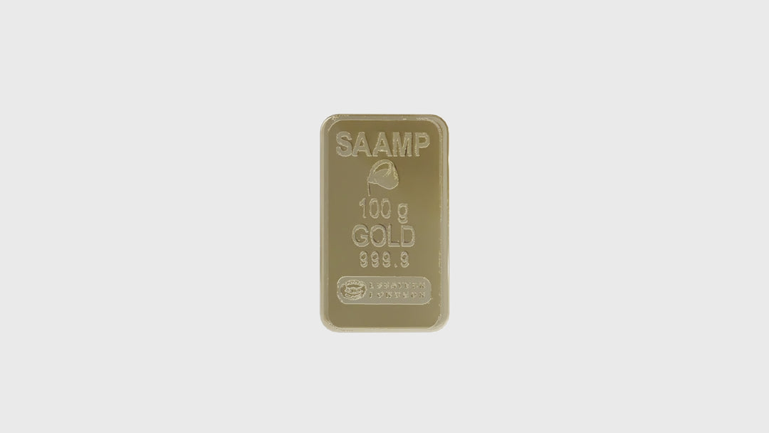 Lingotin d'or 100g - SAAMP