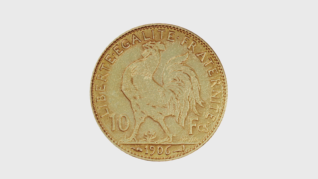 Pièce 10 Francs Coq