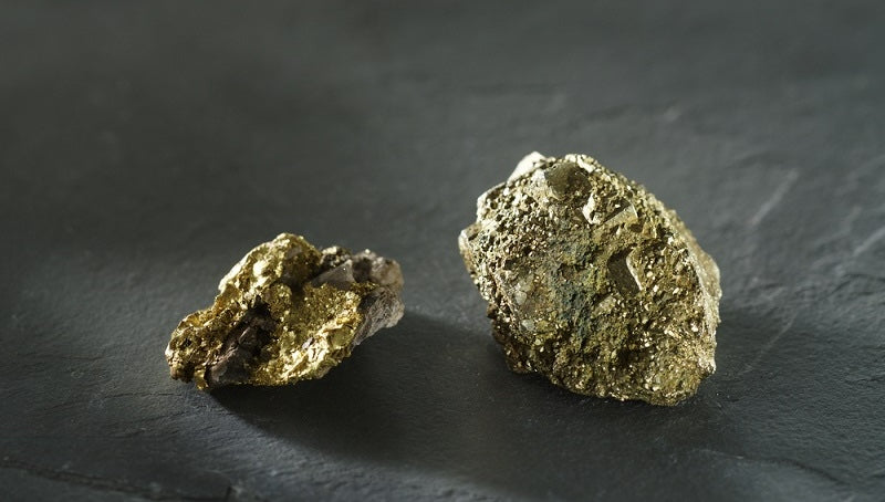 Différences entre l’or et la pyrite