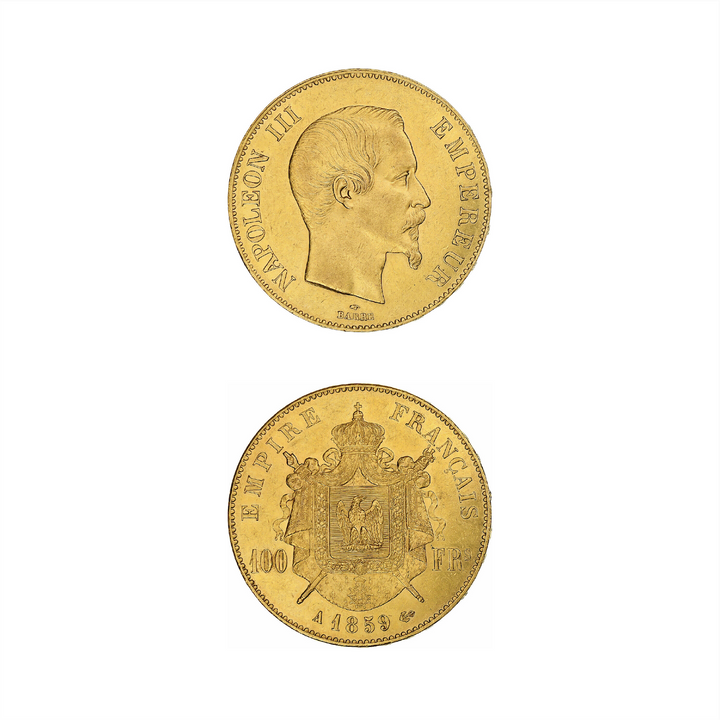 Pièce 100 Francs Napoléon III | 1859
