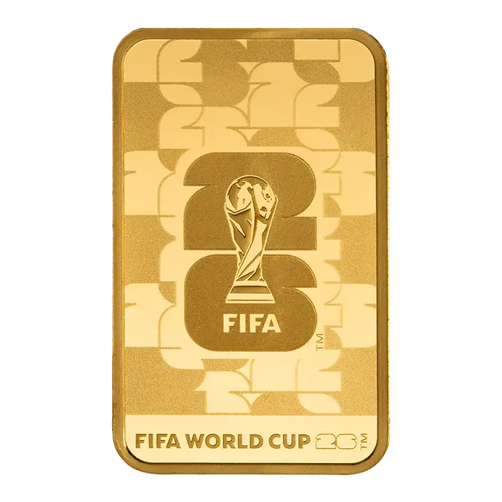 Lingotin d'or 5g - Coupe du Monde FIFA 2026 - PAMP
