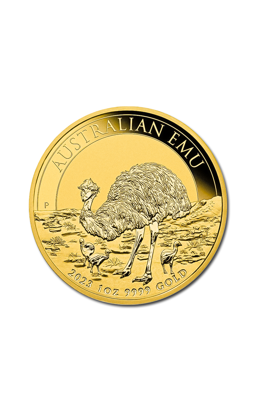 Pièce Australian Emu 1 Once Or
