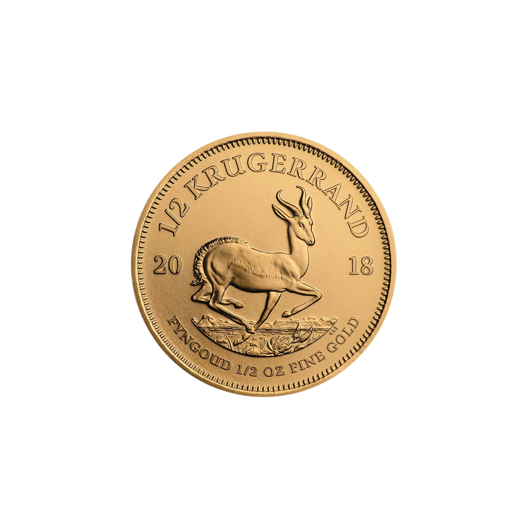 Pièce Krugerrand 1/2 Once Or