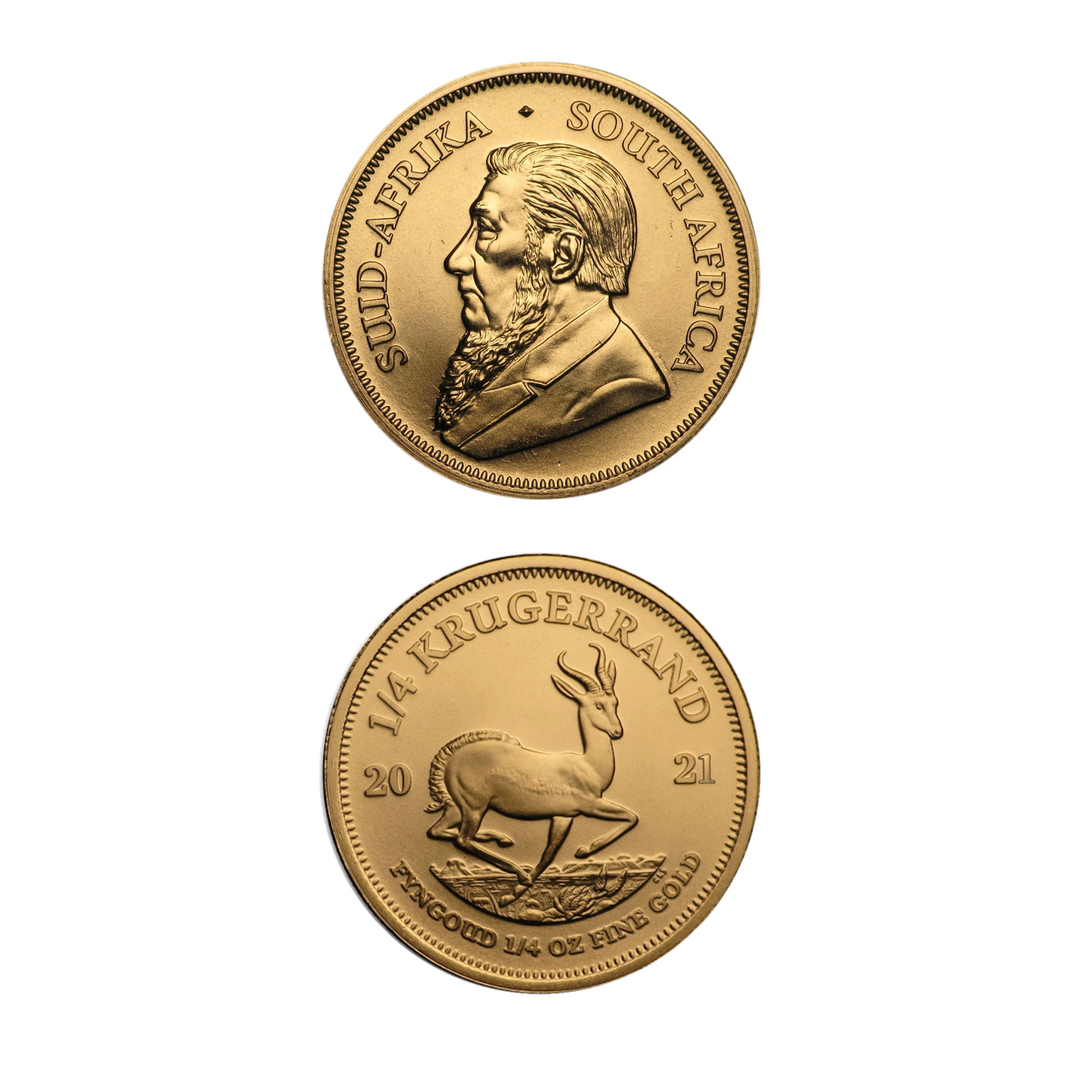 Pièce Krugerrand 1/4 Once Or