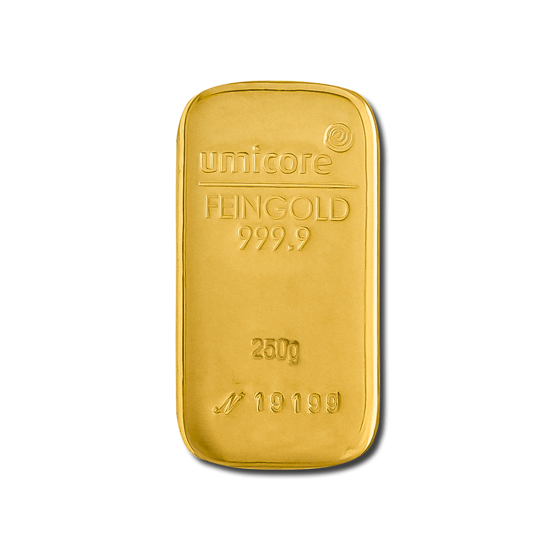 Lingot d'or 250g – LBMA - GoldUnion