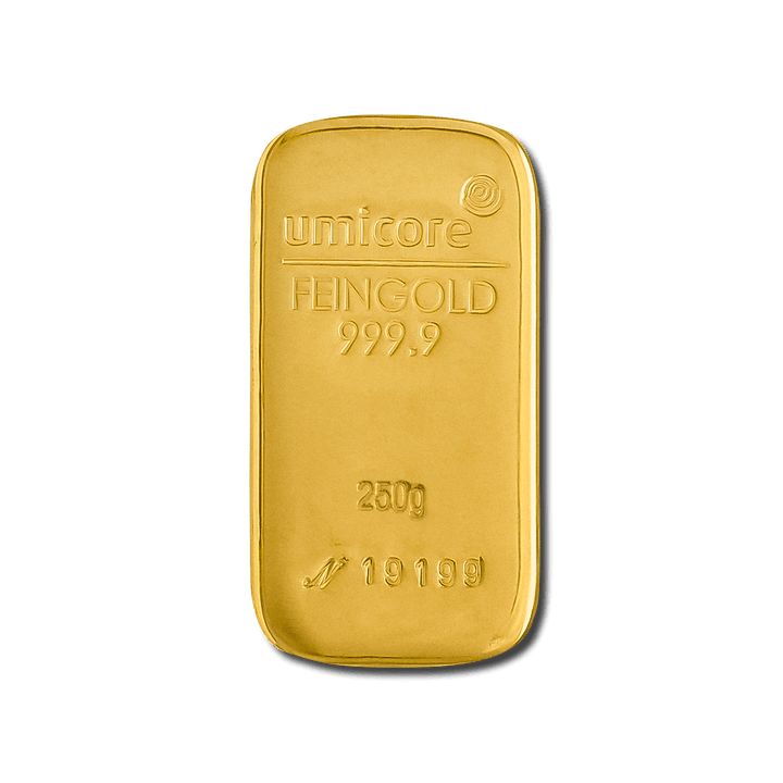 Lingot d'or 250g – LBMA - GoldUnion