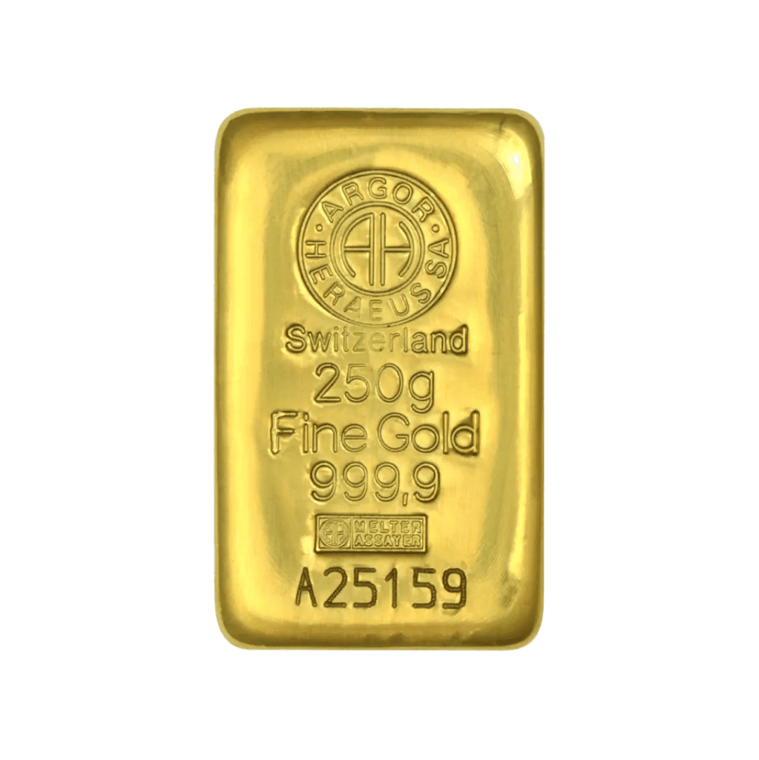 Lingot d'or 250g – LBMA - GoldUnion