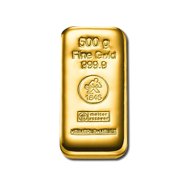 Lingot d'or 500g – LBMA - GoldUnion