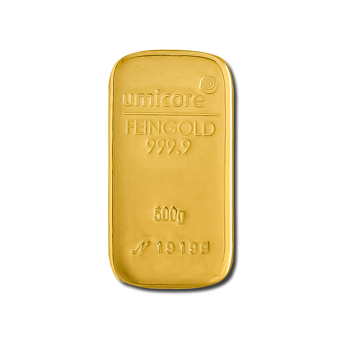 Lingot d'or 500g – LBMA - GoldUnion