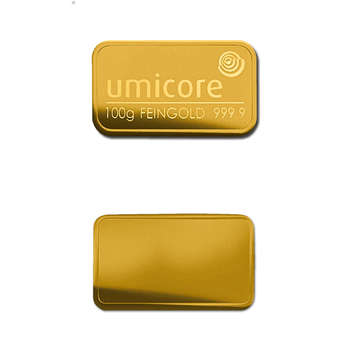 Lingotin d’or 100g – LBMA - GoldUnion