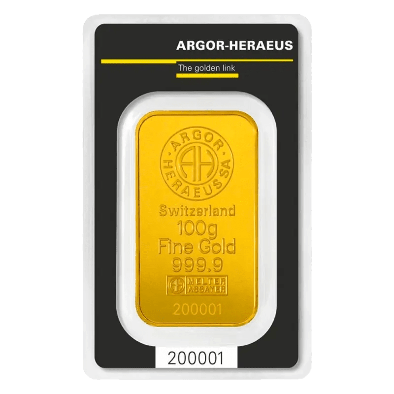 Lingotin d’or 100g – LBMA - GoldUnion