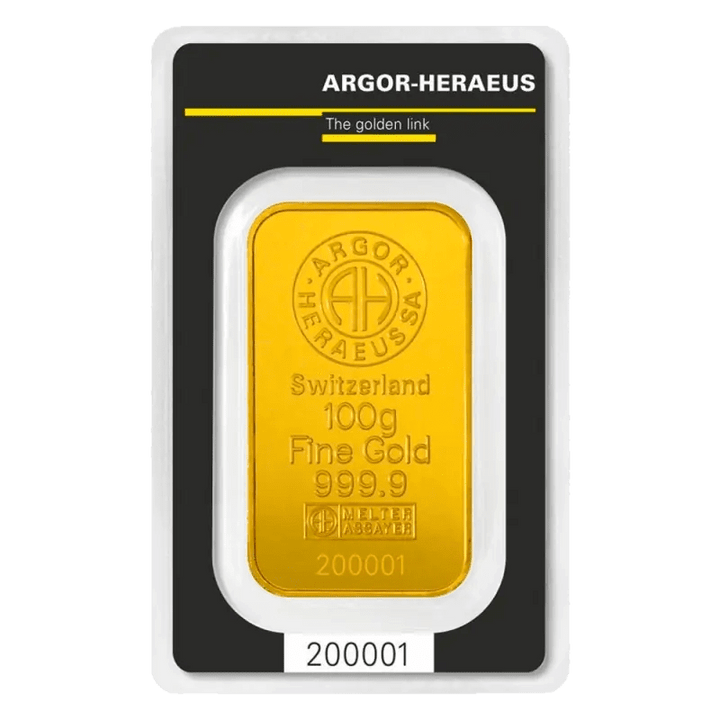 Lingotin d’or 100g – LBMA - GoldUnion