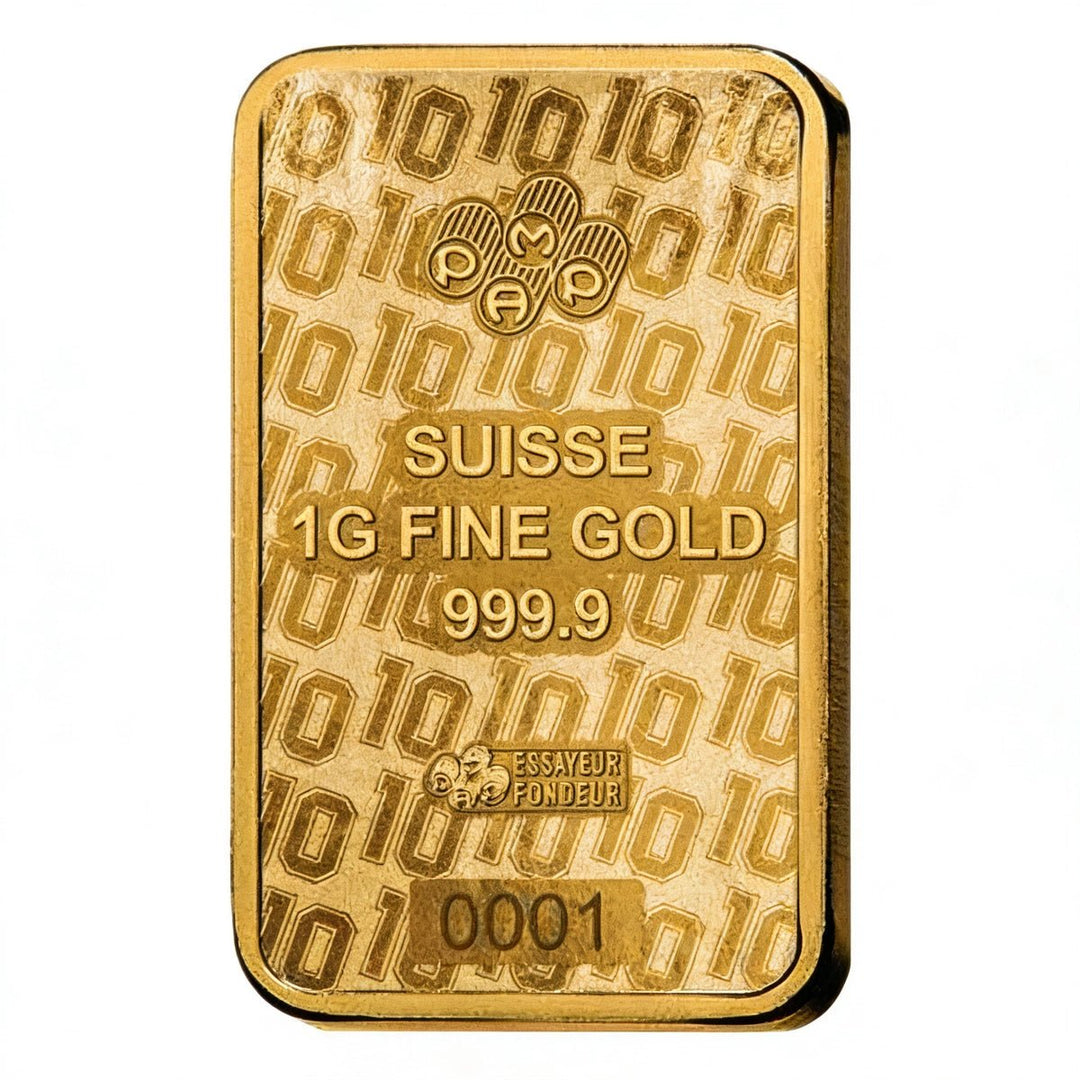 Lingotin d'or 1g - Diego Maradona « Hand of God » - PAMP - GoldUnion
