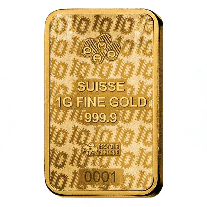 Lingotin d'or 1g - Diego Maradona « Hand of God » - PAMP - GoldUnion