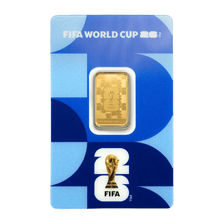Lingotin d'or 5g - Coupe du Monde FIFA 2026 - PAMP - GoldUnion