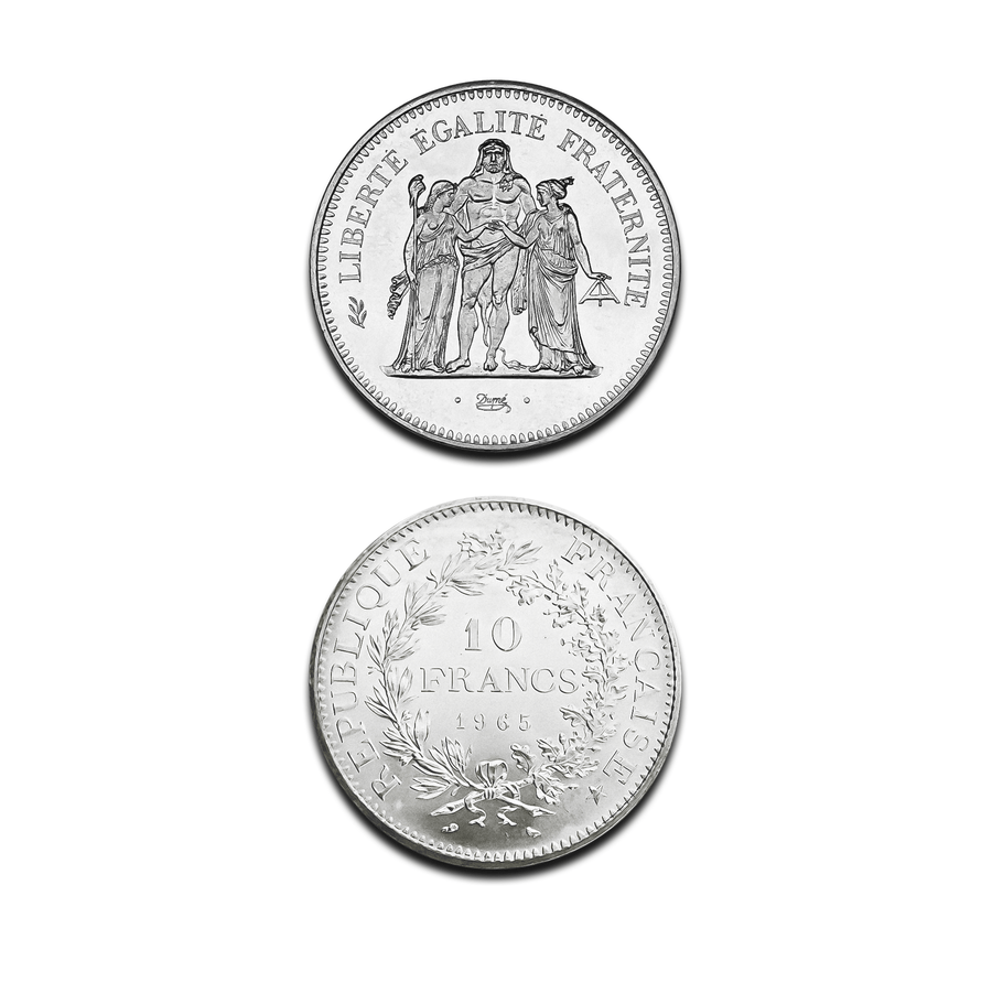 Pièce 10 Francs Hercule – Objet Numismatique - GoldUnion
