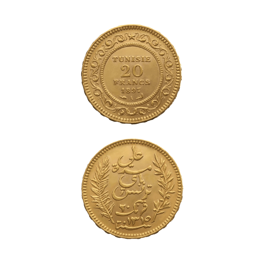 Pièce 20 Francs Tunisie - GoldUnion