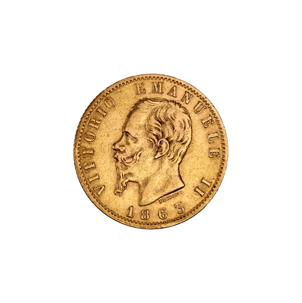 Pièce 20 Lire Victor - Emmanuel II - GoldUnion