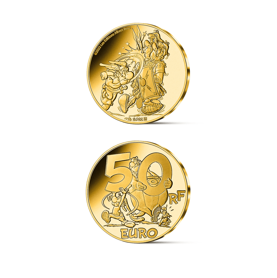 Pièce de 50€ - Édition Spéciale Collection Astérix - GoldUnion