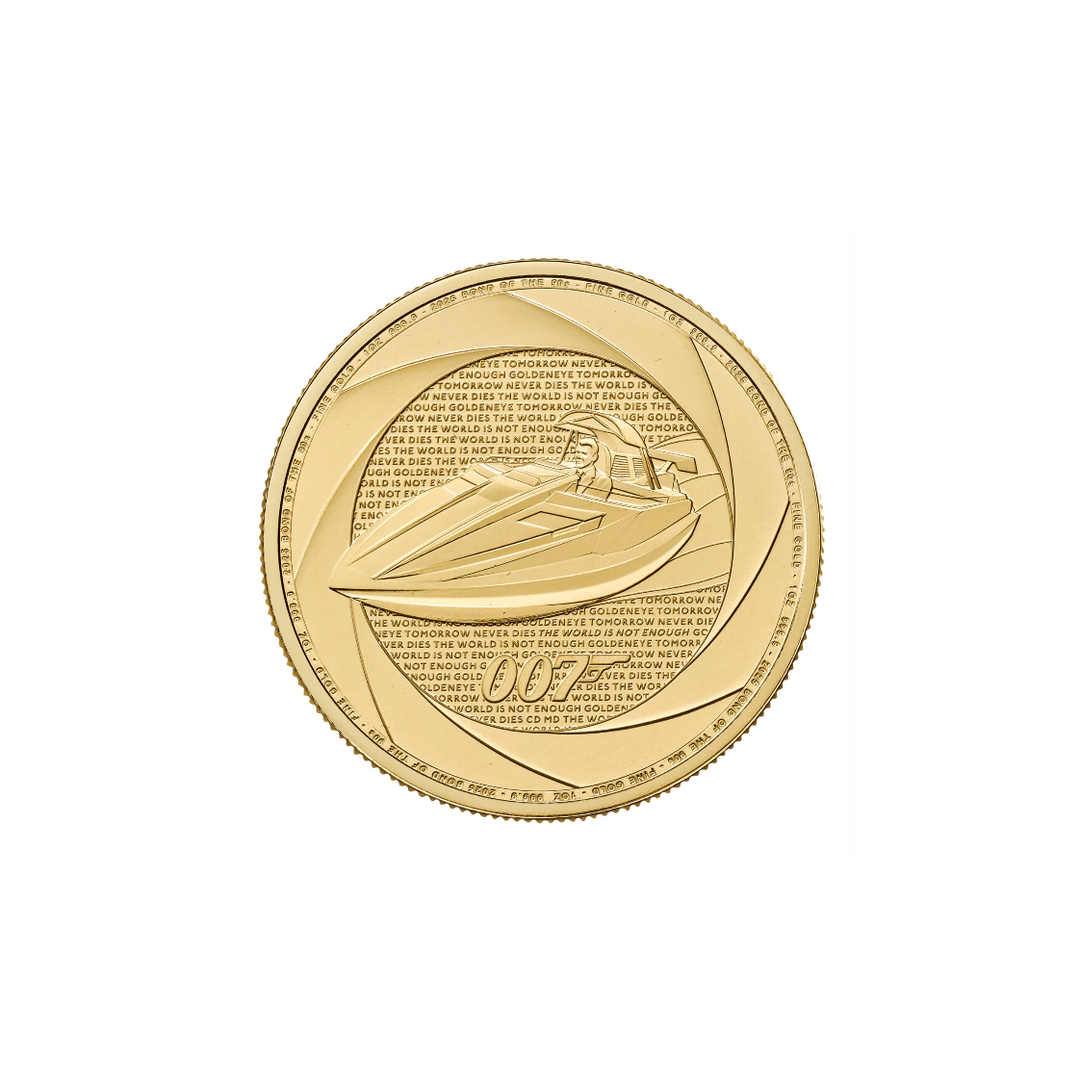 Pièce James Bond 1 Once Or - GoldUnion