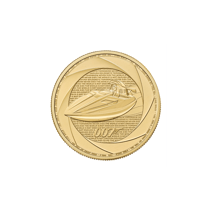 Pièce James Bond 1 Once Or - GoldUnion