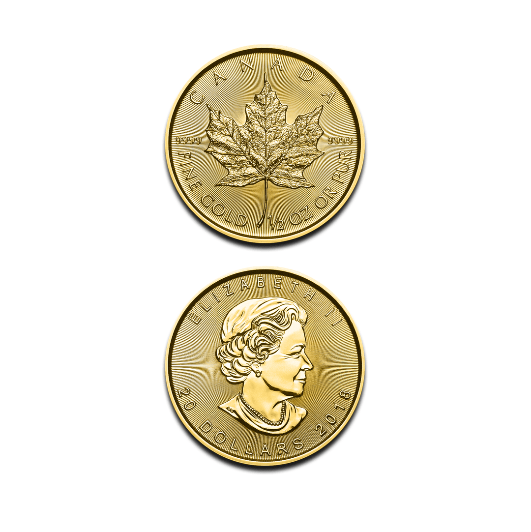 Pièce Maple Leaf 1/2 Once – Édition Spéciale de la Monnaie Royale Canadienne - GoldUnion