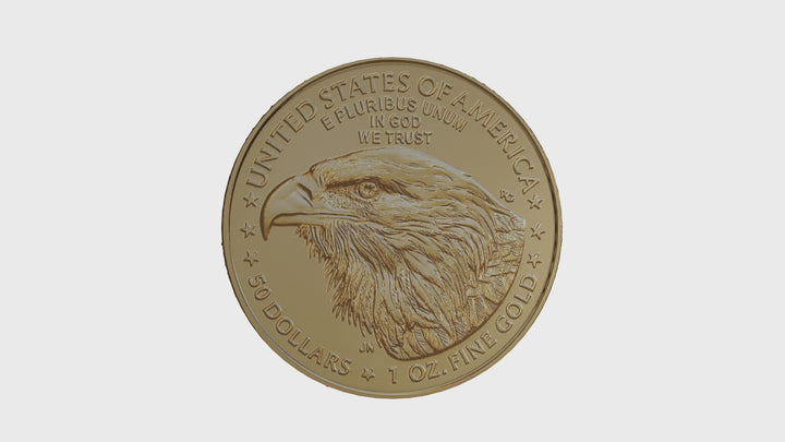 Pièce 50 Dollars American Eagle