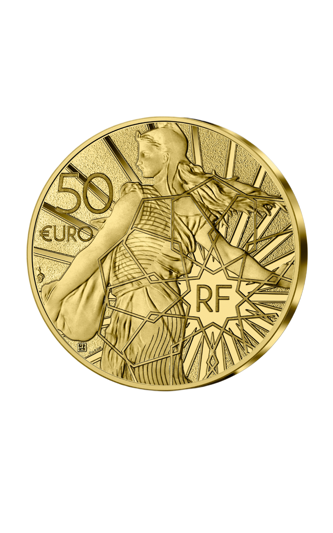 Pièce 50€ Or Semeuse | Collection Le Roi Midas